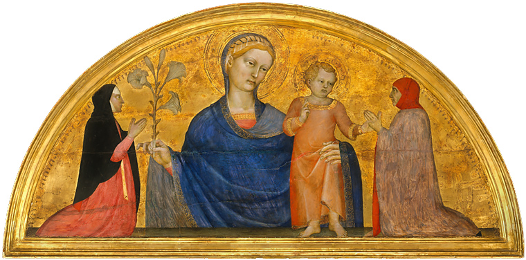 Madonna and Child with Donors